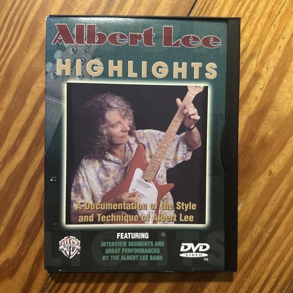Albert Lee Highlights (DVD, 2002) Guitar Instructional Style Blues Country Music - Picture 1 of 4